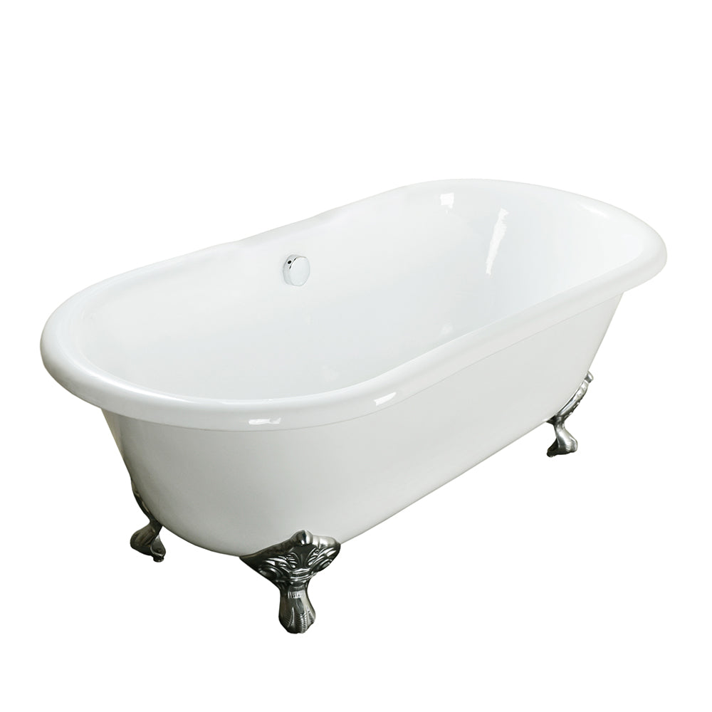 Columbus 61" Cast Iron Double Roll Top
