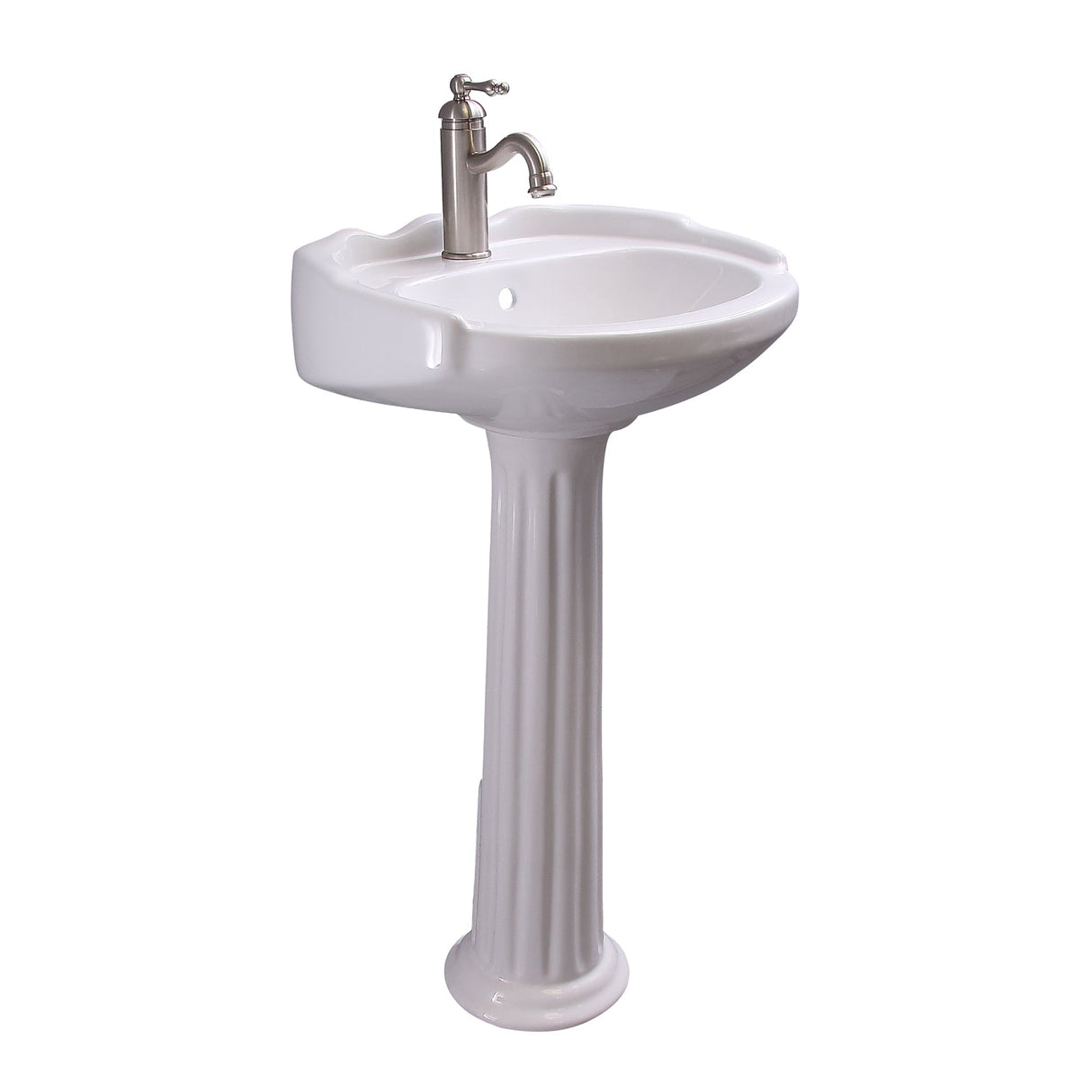 Silvi 20" Pedestal Lavatory