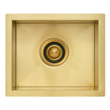 Sabrina 15" Gold Stainless Steel Prep Sink