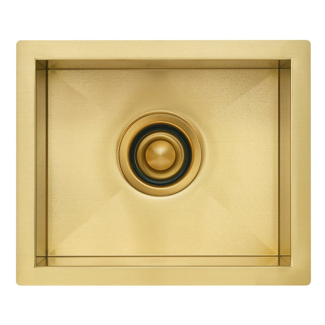 Sabrina 15" Gold Stainless Steel Prep Sink