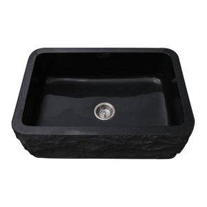 Birgitta Single Bowl Granite Apron-Front Sink