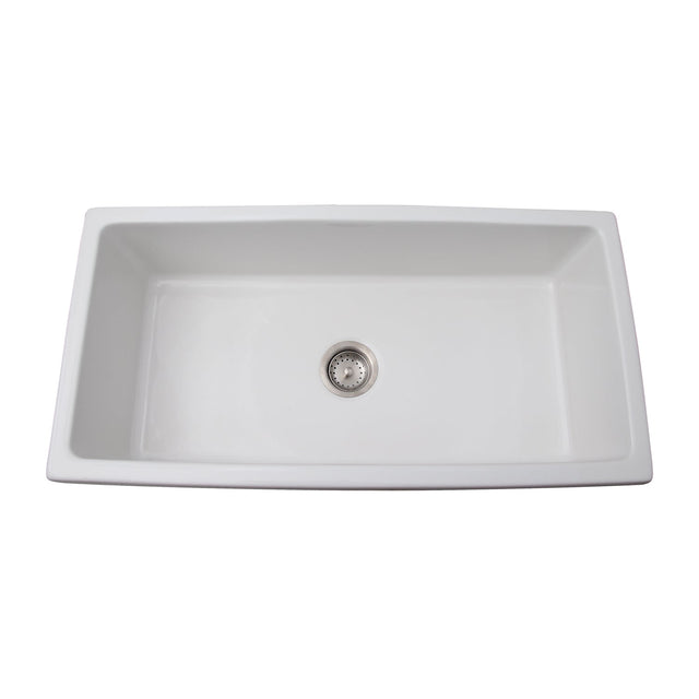 Hillary 36″ Fluted Single Bowl Apron-Front Sink
