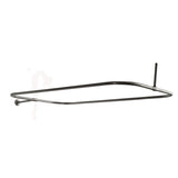 Bartlett 60″ Cast Iron Roll Top Tub Kit – Polished Chrome Accessories