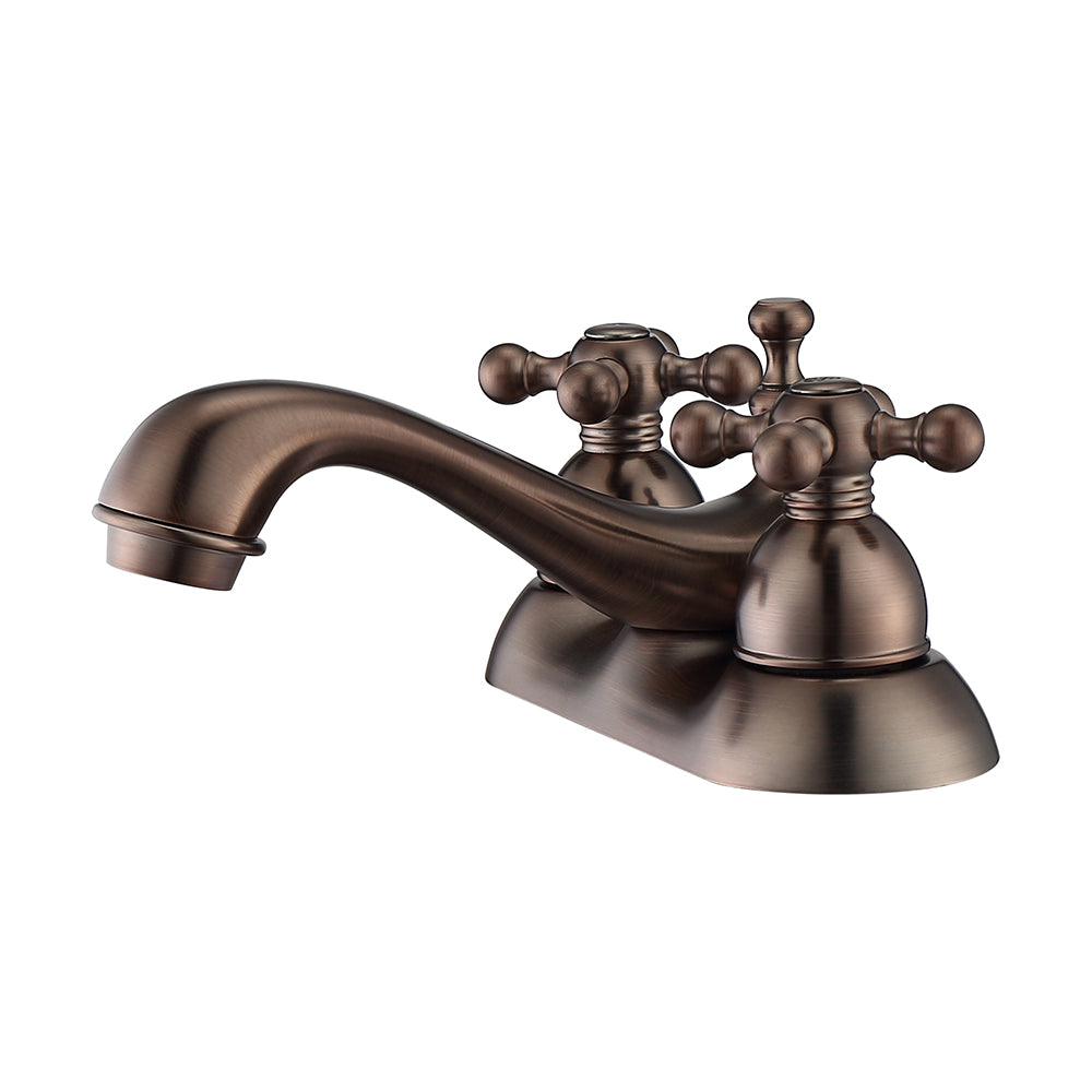 Donata 4" Centerset Lavatory Faucet with Metal Cross Handles