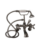 Bartlett 60″ Cast Iron Roll Top Tub Kit – Polished Chrome Accessories