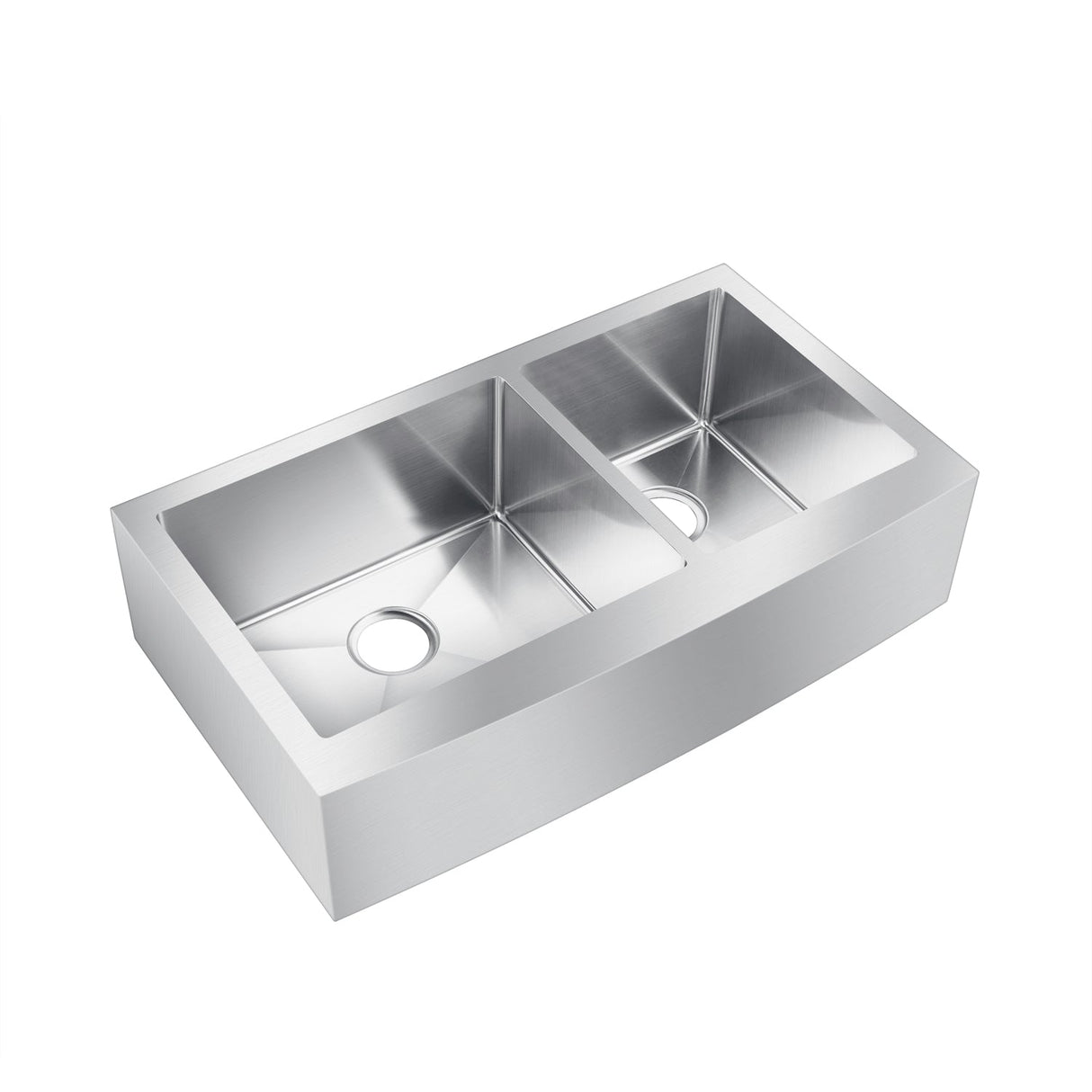 Damita Double Bowl Stainless Apron-Front Sink