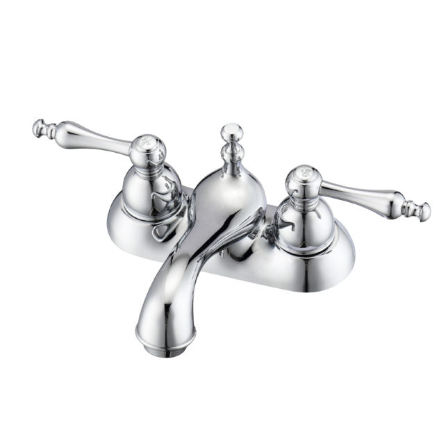 Donata 4" Centerset Lavatory Faucet with Metal Lever Handles