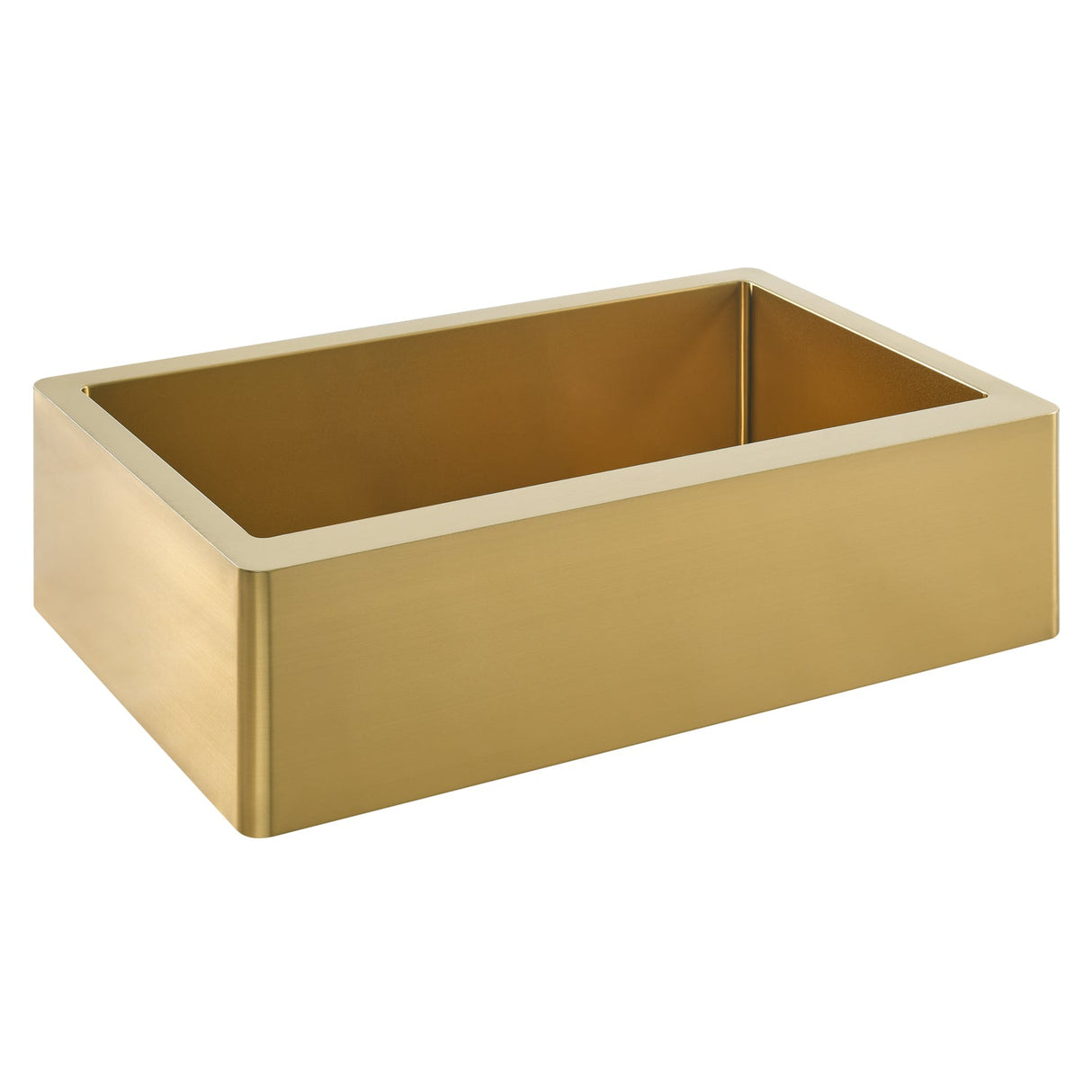 Adelphia Single Bowl Gold Stainless Apron-Front Sink