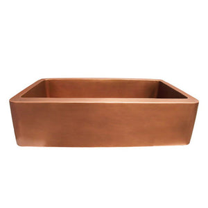 Austin Single Bowl Copper Apron-Front Sink