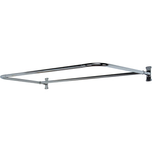Brocton 65″ Cast Iron Roll Top Tub Kit – Polished Chrome Accessories