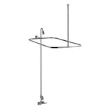 Bartlett 60″ Cast Iron Roll Top Tub Kit – Polished Chrome Accessories