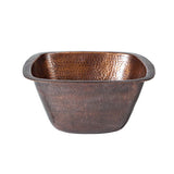 15" Tamsin Copper Bar & Prep Sink