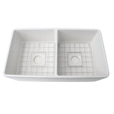 Langley Double Bowl Fireclay Apron-Front Sink