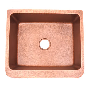 Avena Single Bowl Copper Apron-Front Sink