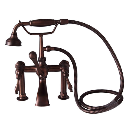 Marshall 72″ Cast Iron Double Slipper Tub Kit – Oil Rubbed Bronze Accessories