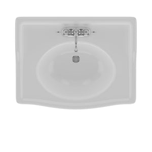 Ensal 30″ Console with Brass Stand