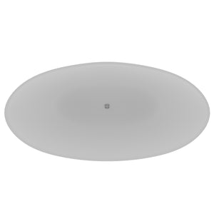 Julianna 71" BARstone Double Slipper Tub