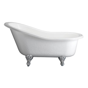 Imogene 67" Acrylic Slipper Tub