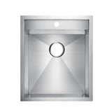 19" Thelma Stainless Steel Prep Sink