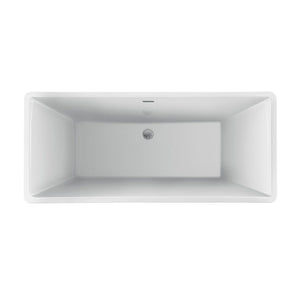 Tara 60" Acrylic Tub with Integral Drain and Overflow