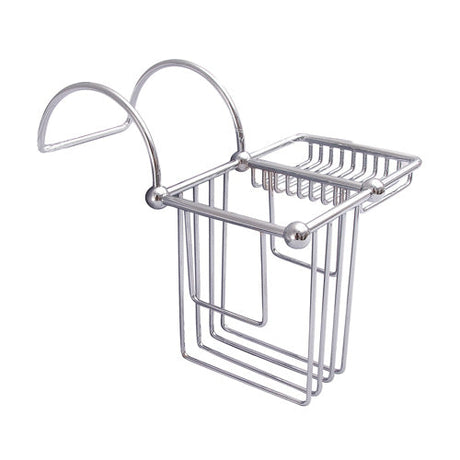 Bath Supply Basket for Tub Rim