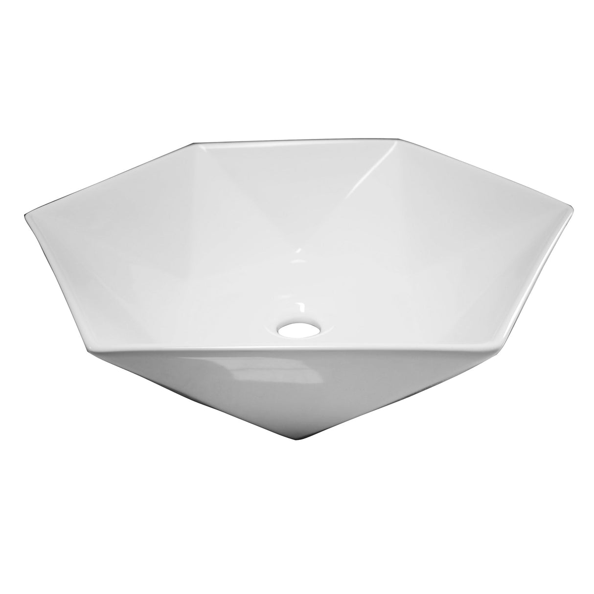 Angie 21" Hexagon Basin