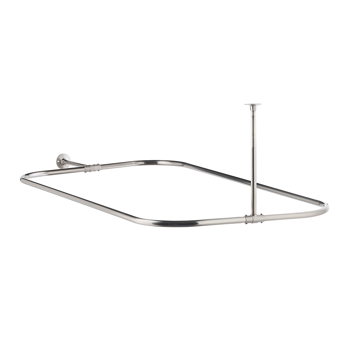 Bartlett 60″ Cast Iron Roll Top Tub Kit – Brushed Nickel Accessories