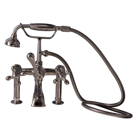 Marshall 72″ Cast Iron Double Slipper Tub Kit – Polished Nickel Accessories