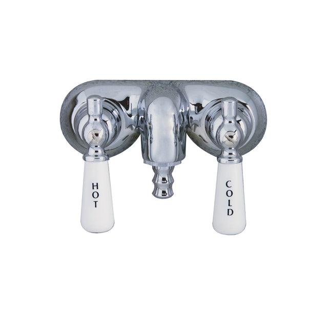 Bartlett 60″ Cast Iron Roll Top Tub Kit – Polished Chrome Accessories