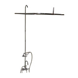Bartlett 60″ Cast Iron Roll Top Tub Kit – Polished Chrome Accessories