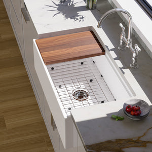 Crofton Apron-Front Sink with Accessory Ledge