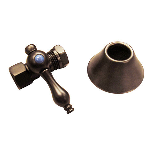 Straight Stop with Flange - 1/2" IPS