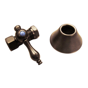 Straight Stop with Flange - 1/2" IPS