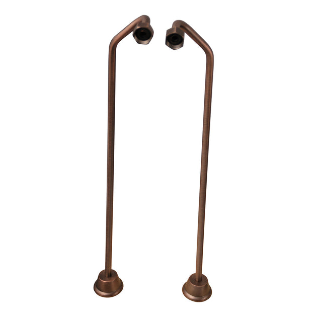 Bartlett 60″ Cast Iron Roll Top Tub Kit – Oil Rubbed Bronze Accessories