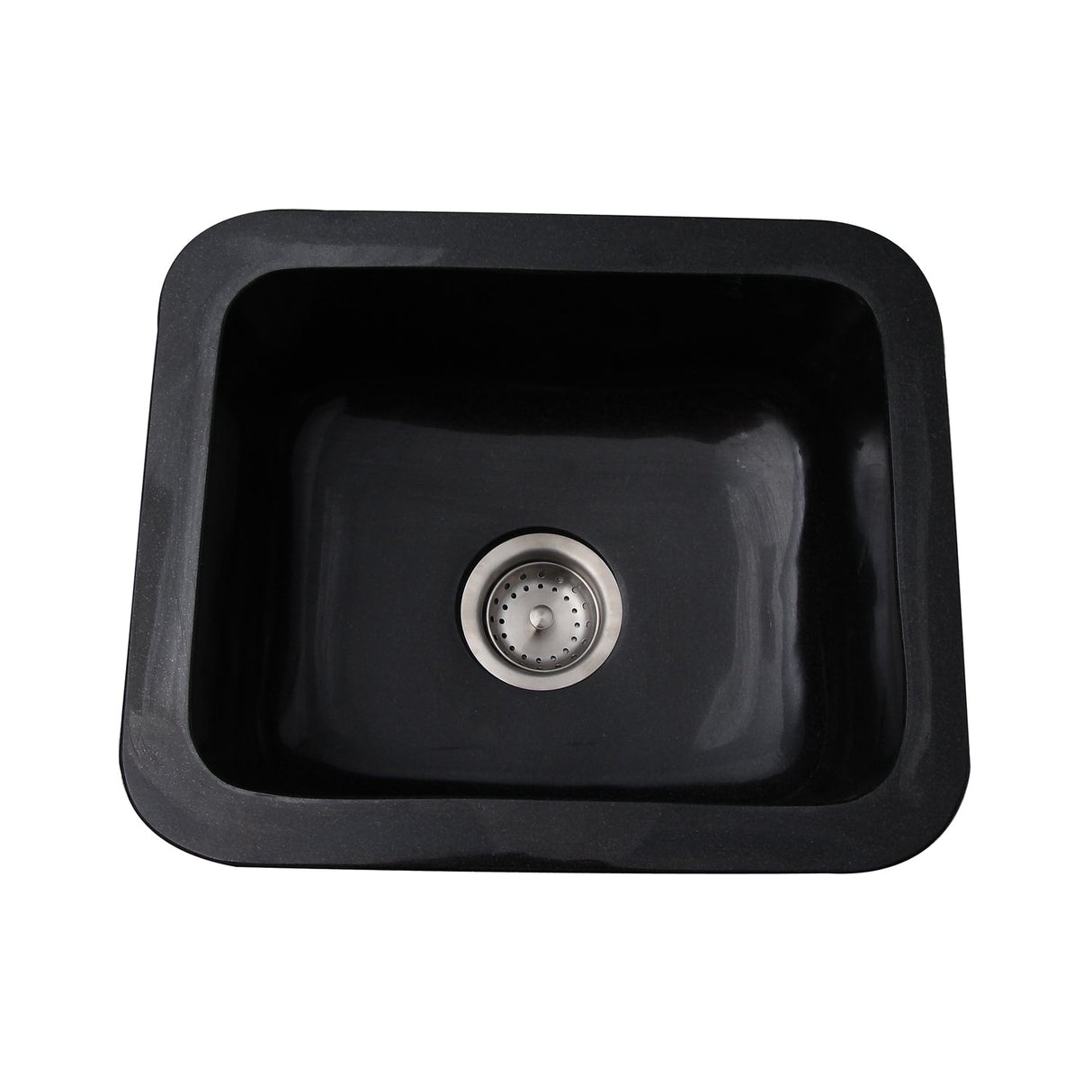 Abrams Single Bowl Granite Apron-Front Sink