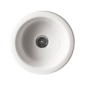 Ione Round Fireclay Prep Sink