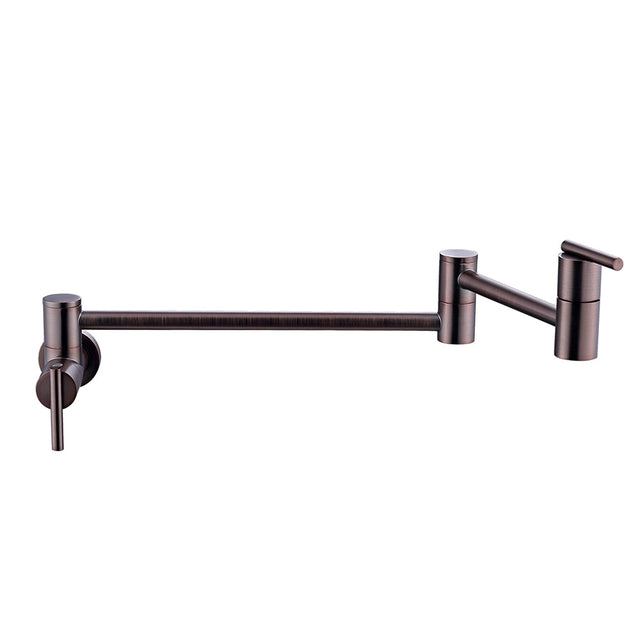 Dori Dual Handle Wall Mount Pot Filler