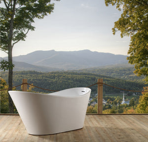 Marilyn 71" Acrylic Slipper Tub with Integral Drain
