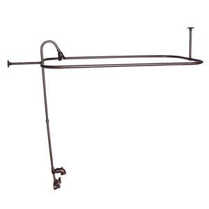 Bartlett 60" Cast Iron Roll Top Tub Kit-Oil Rubbed Bronze Accessories