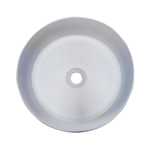 Musgrave 14" White Round Basin