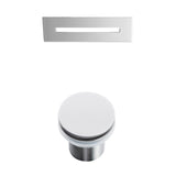 Morgan 70" Acrylic Double Slipper Tub with Integral Drain and Overflow