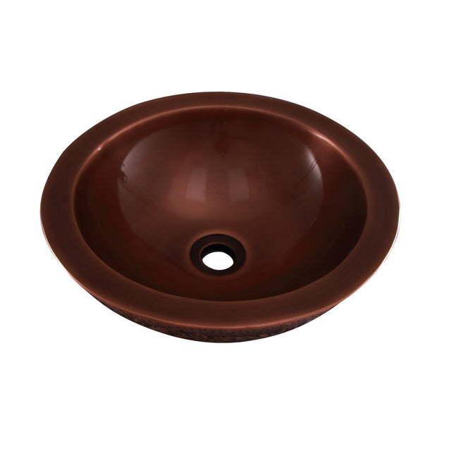 Akola 14" Round Embossed