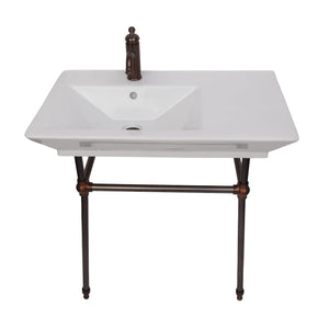 Opulence Small Console with Brass Stand for "Him"