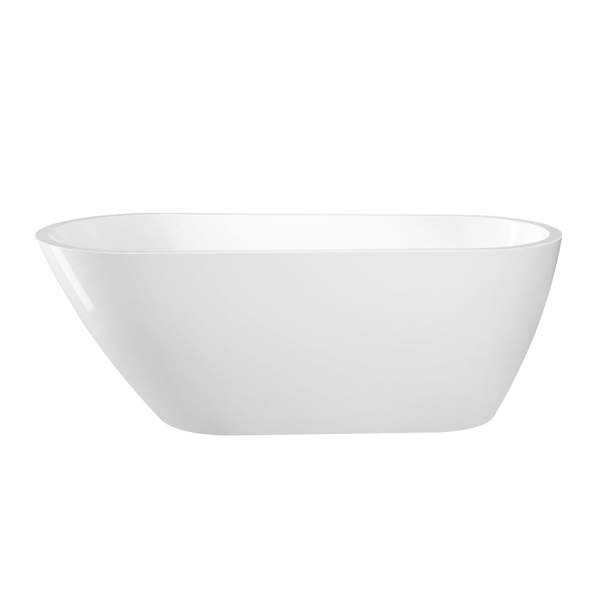 Nottingham 66" Acrylic Tub with Integrated Drain and Overflow