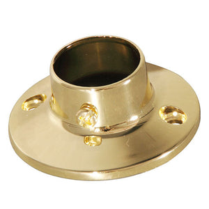 Round Shower Rod Flange