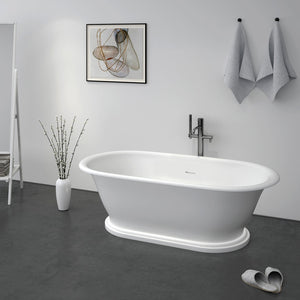 Winston 70" BARstone Freestanding Tub on Base
