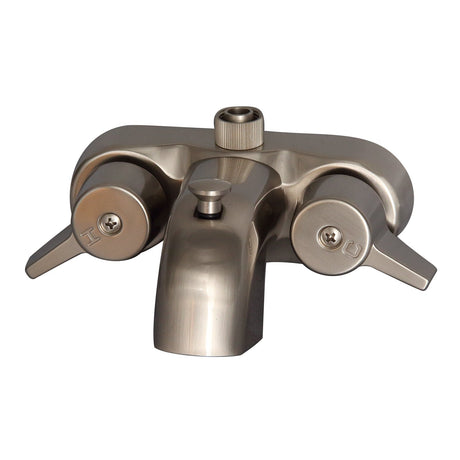 Bartlett 60" Cast Iron Roll Top Tub Kit-Brushed Nickel Accessories