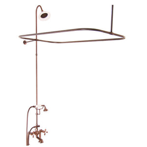 Tub/Shower Converto Unit – Elephant Spout, Shower Ring, Riser, Showerhead