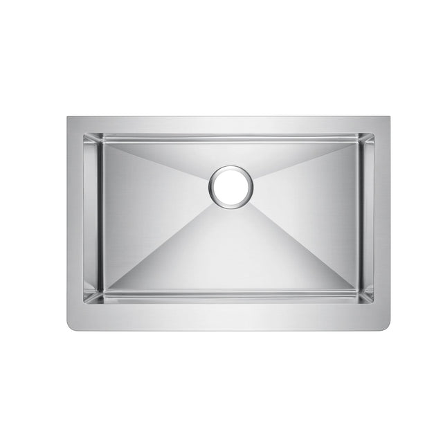 Adelphia Single Bowl Stainless Apron-Front Sink