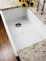 FS30 Single Bowl Fireclay Apron-Front Sink